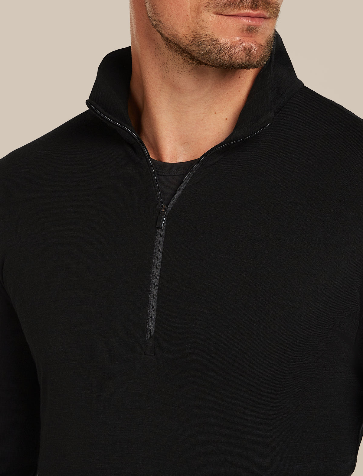 Men's 175 Everyday Half Zip Thermal Top Black - 5