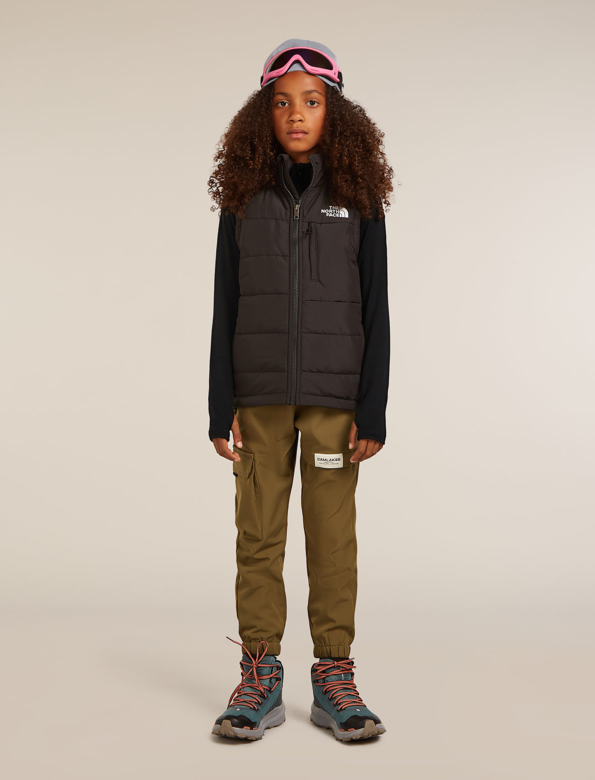 Kids’ 260 Tech Half Zip Thermal Top Black - 3