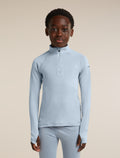 260 Oasis Half Zip Zinc Blue - 1