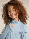 260 Oasis Half Zip Zinc Blue - 10