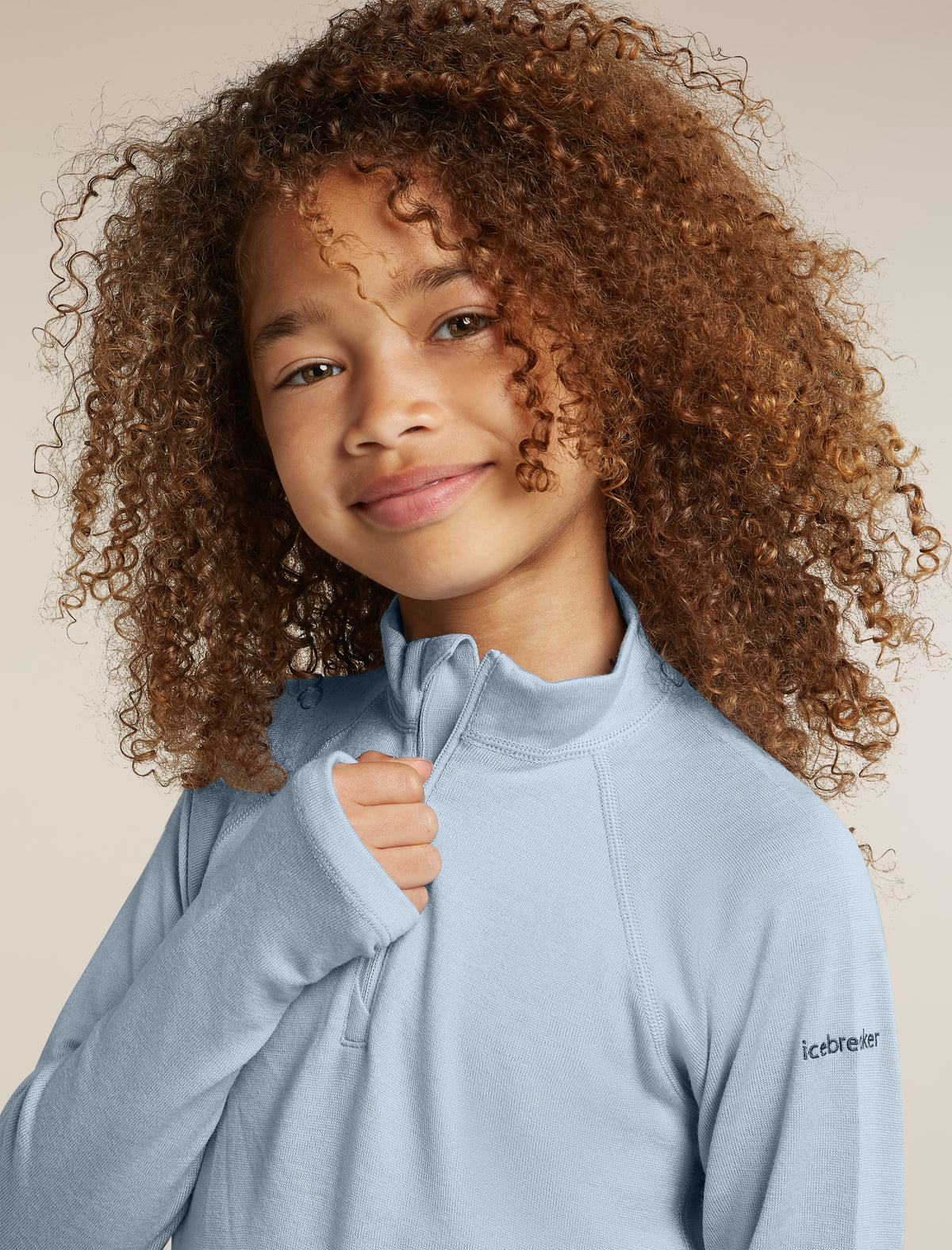 260 Oasis Half Zip Zinc Blue - 10