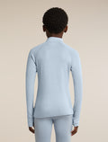 260 Oasis Half Zip Zinc Blue - 2