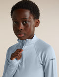 260 Oasis Half Zip Zinc Blue - 9