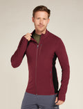 Giacca con zip in misto di lana merino Descender Uomo  - 1