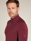 Giacca con zip in misto di lana merino Descender Uomo  - 5