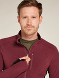 Giacca con zip in misto di lana merino Descender Uomo  - 8
