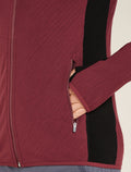 Giacca con zip in misto di lana merino Descender Uomo  - 9