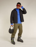 Heren 200 ZoneKnit™ thermische top met lange mouwen en halve rits van merinowol  - 4