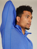 Heren 200 ZoneKnit™ thermische top met lange mouwen en halve rits van merinowol  - 6
