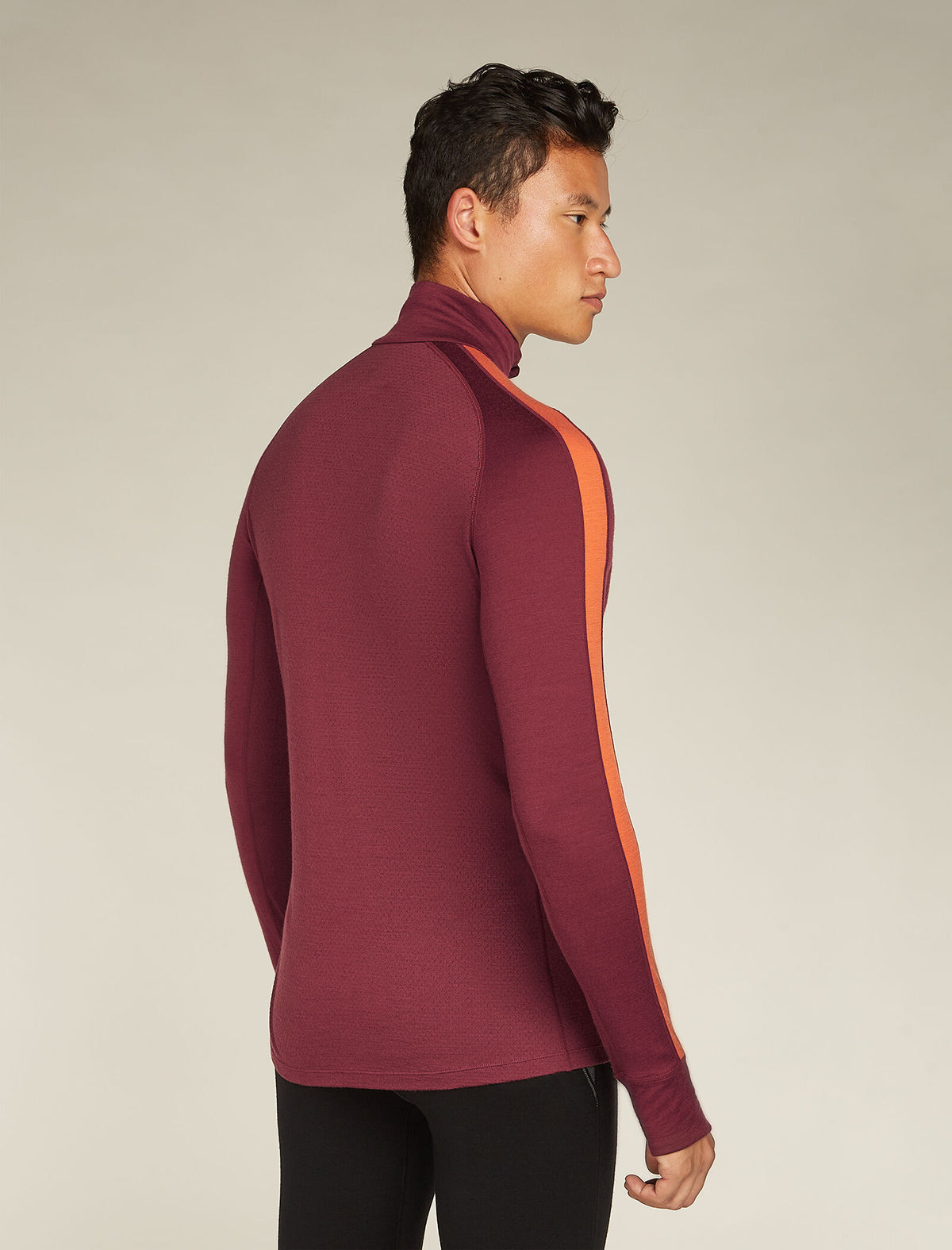 Merino 200 ZoneKnit™ Half-Zip-Thermo-Langarmshirt Herren  - 2