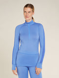 Merino 200 ZoneKnit™ Half-Zip-Thermo-Langarmshirt Damen  - 1