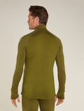 Herr 260 ZoneKnit™ långärmad termisk topp i merino med halvlång dragkedja  - 2