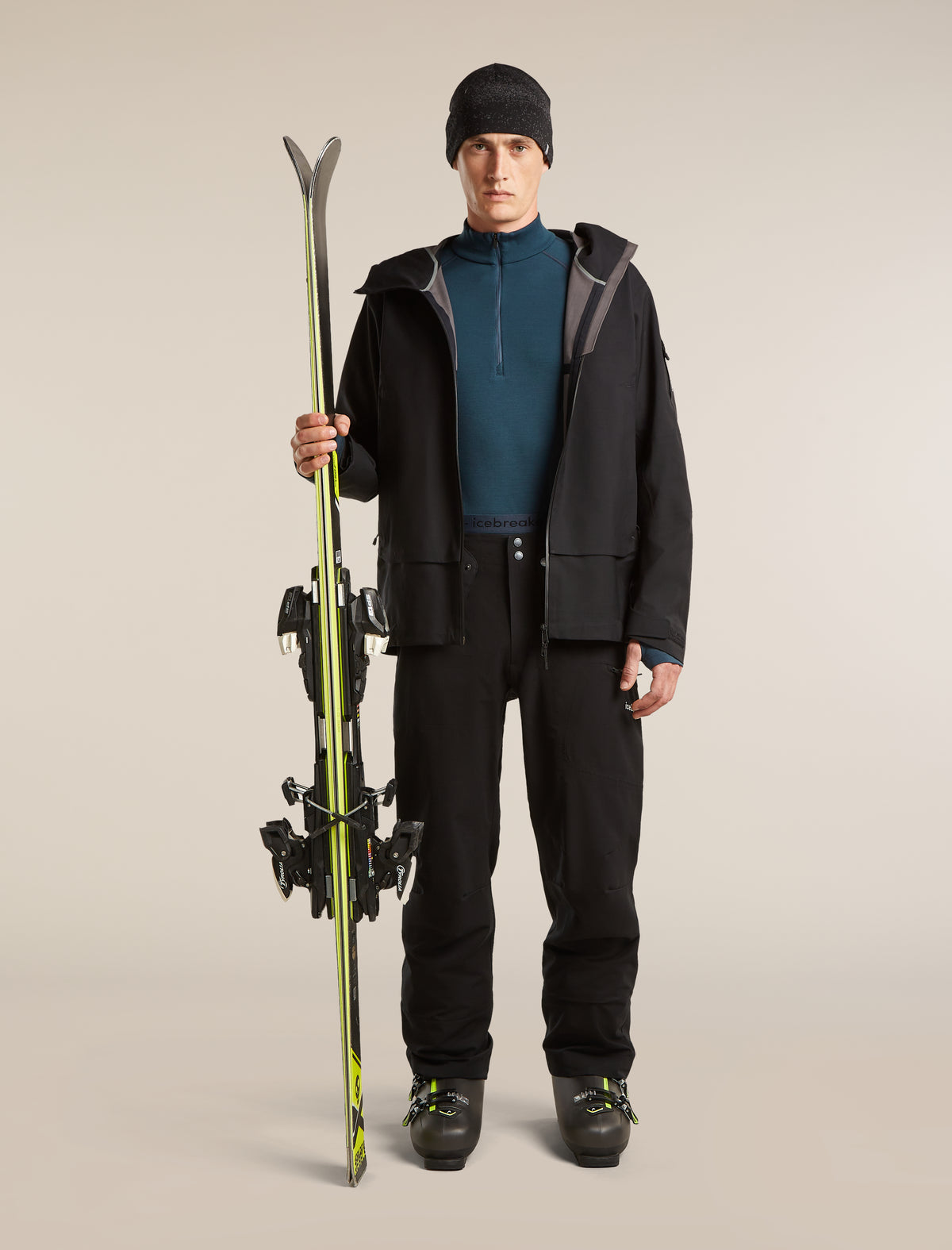 300 MerinoFine™ Polar Half Zip Abyss - 4