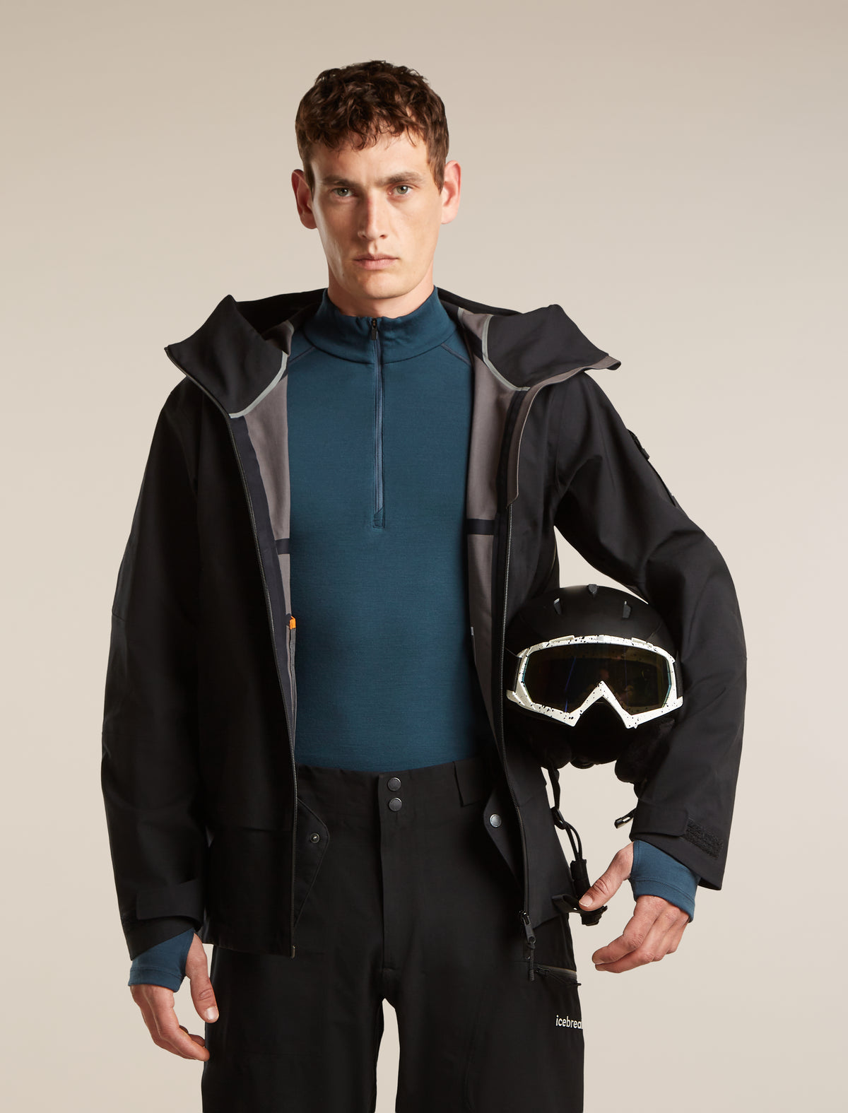300 MerinoFine™ Polar Half Zip Abyss - 5