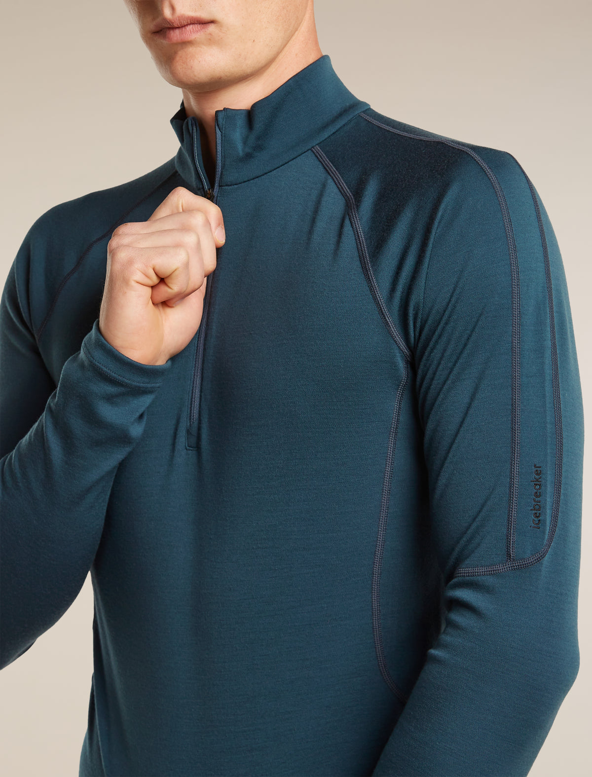 300 MerinoFine™ Polar Half Zip Abyss - 6