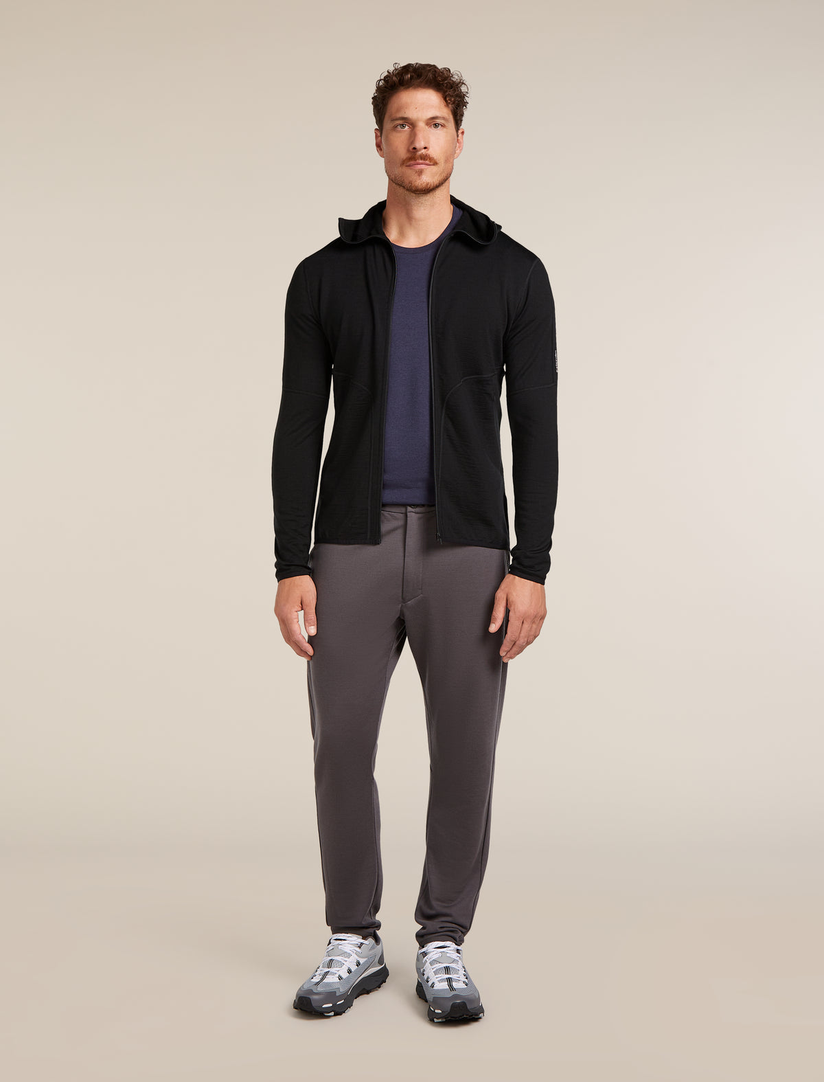 Men's 560 Elemental Zip Hoodie Black - 3