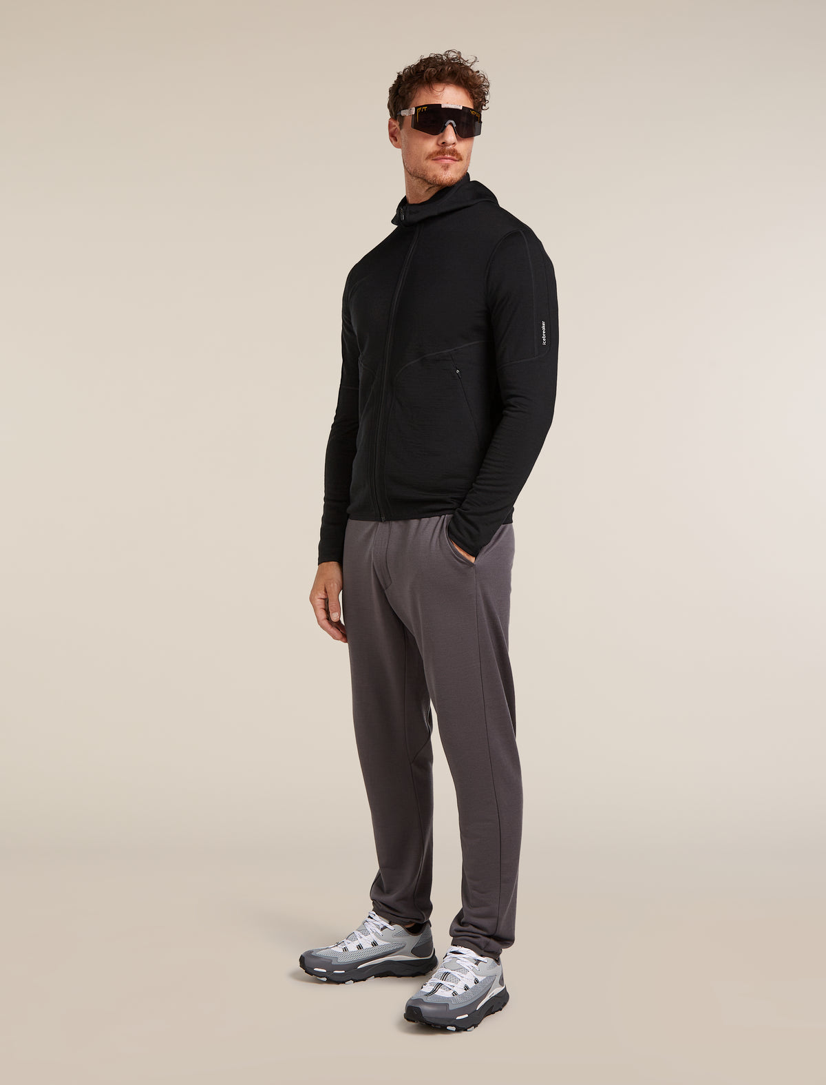 Men's 560 Elemental Zip Hoodie Black - 4