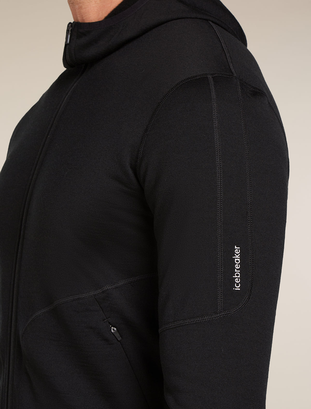 Men's 560 Elemental Zip Hoodie Black - 5