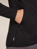 Men's 560 Elemental Zip Hoodie Black - 8
