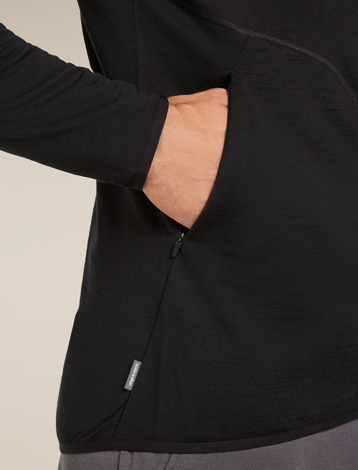 Men's 560 Elemental Zip Hoodie Black - 8
