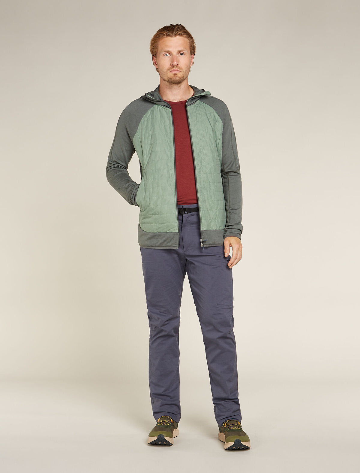 Merinomix Quantum Hybrid Zip-Hoodie Herren  - 3