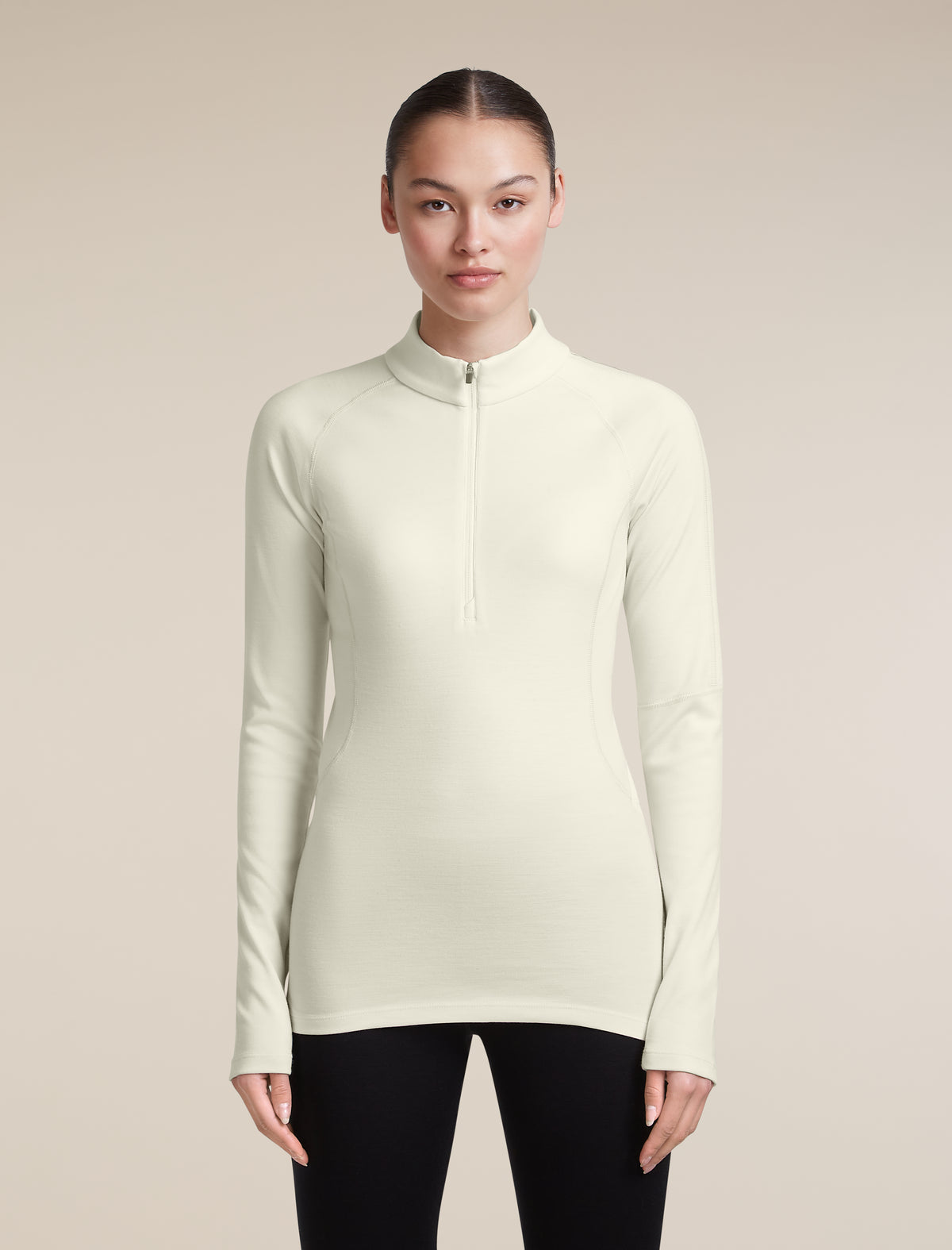 300 MerinoFine™ Polar Half Zip Undyed - 1