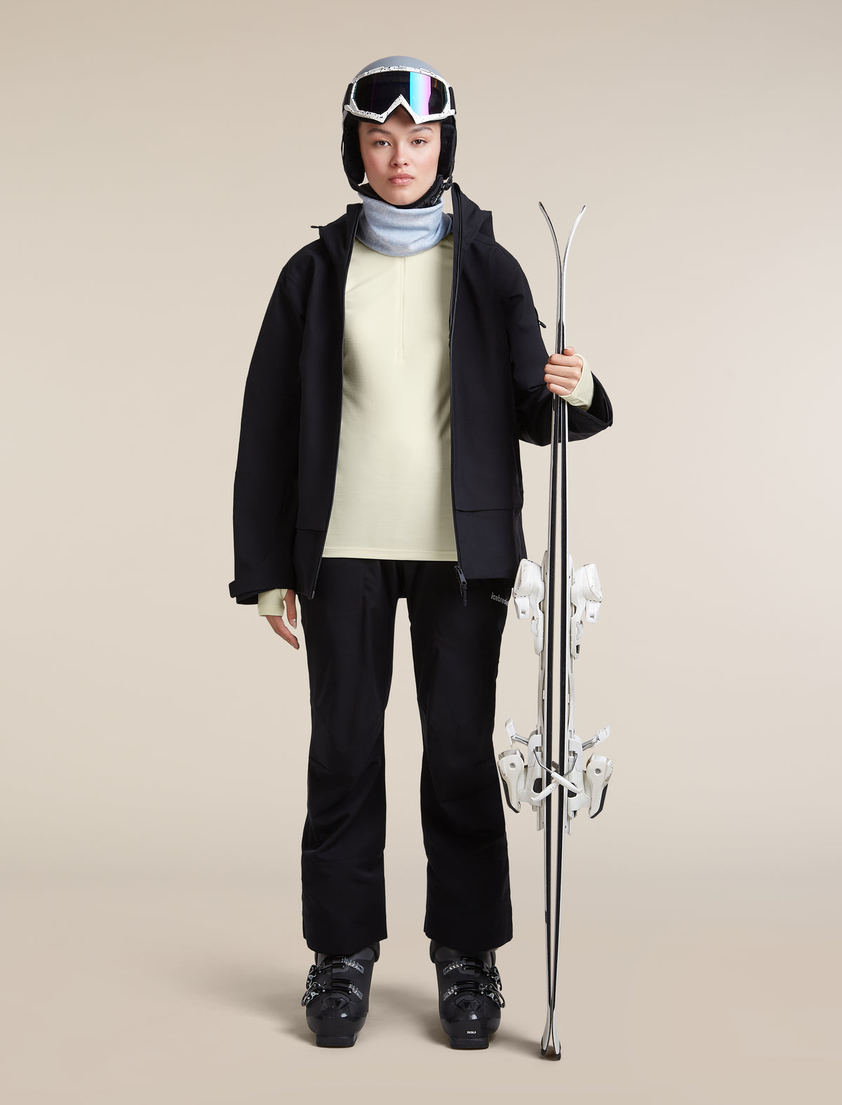 300 MerinoFine™ Polar Half Zip Undyed - 4