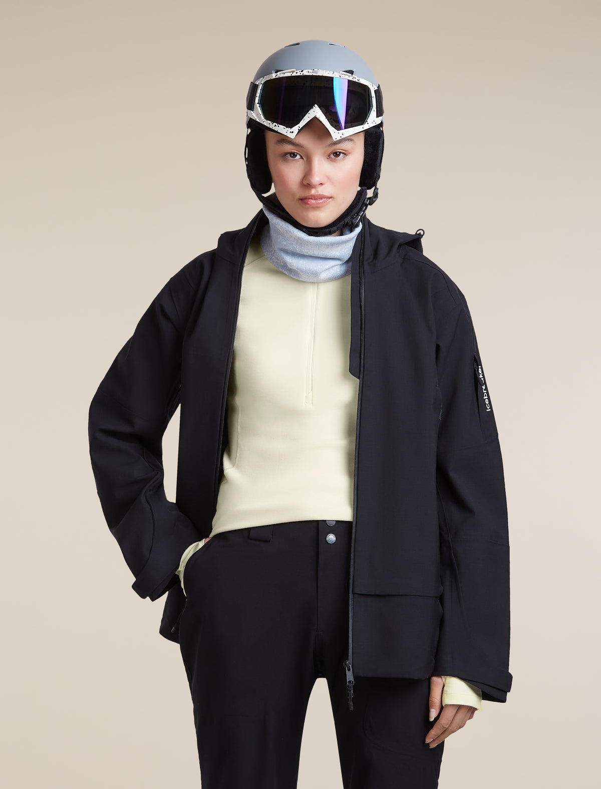 300 MerinoFine™ Polar Half Zip Undyed - 5