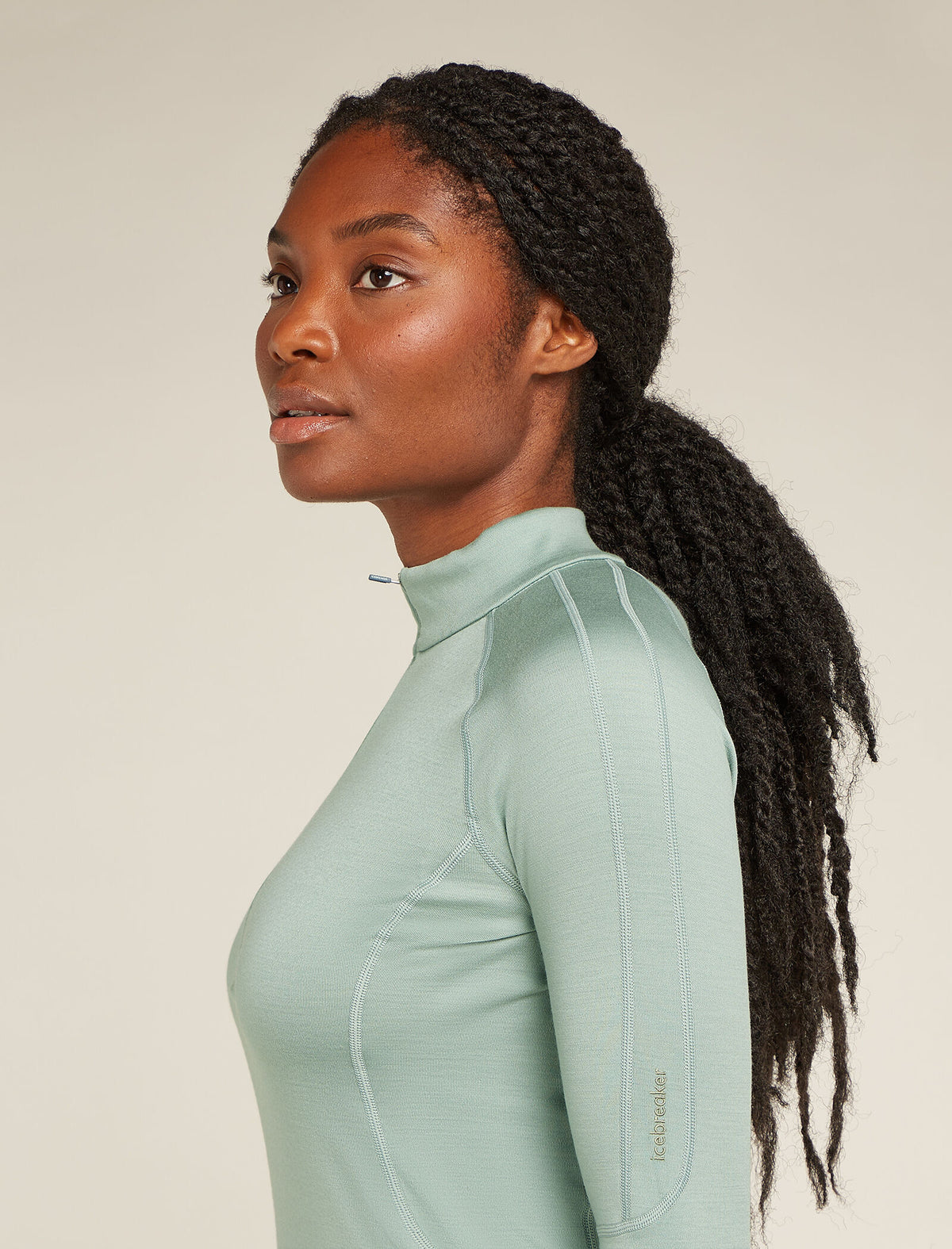 300 MerinoFine™ Polar Half-Zip-Thermo-Langarmshirt Damen  - 5