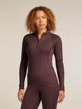 Women's 300 Polar Half Zip Thermal Top Java - 1