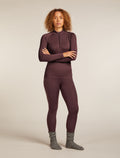 Women's 300 Polar Half Zip Thermal Top Java - 8