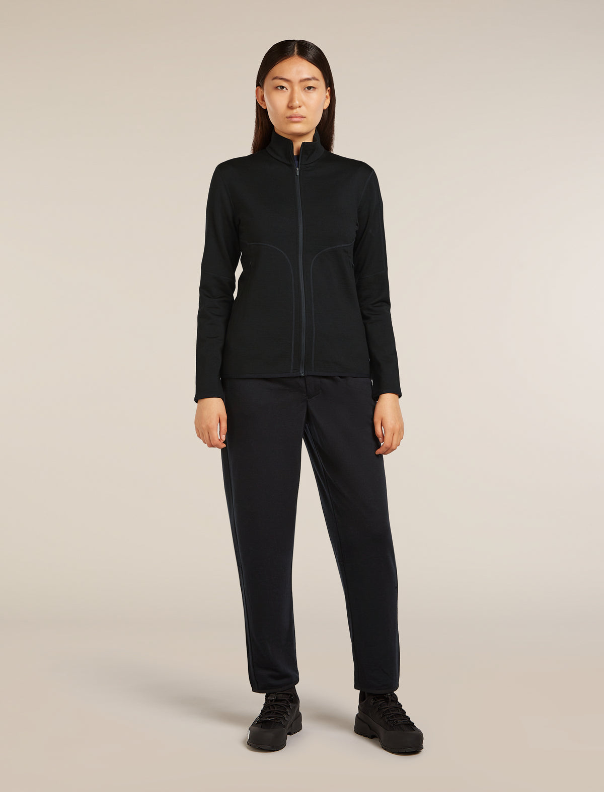 Women's 560 Elemental Zip Jacket Black - 3
