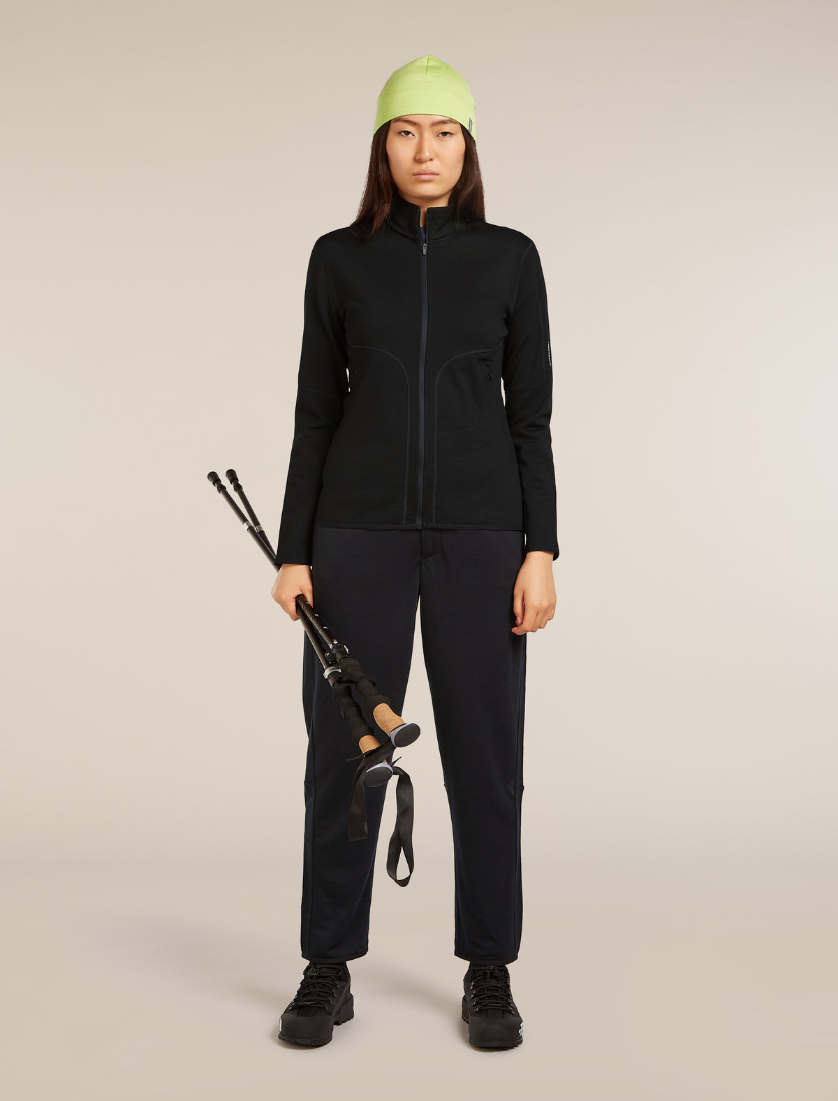Women's 560 Elemental Zip Jacket Black - 4
