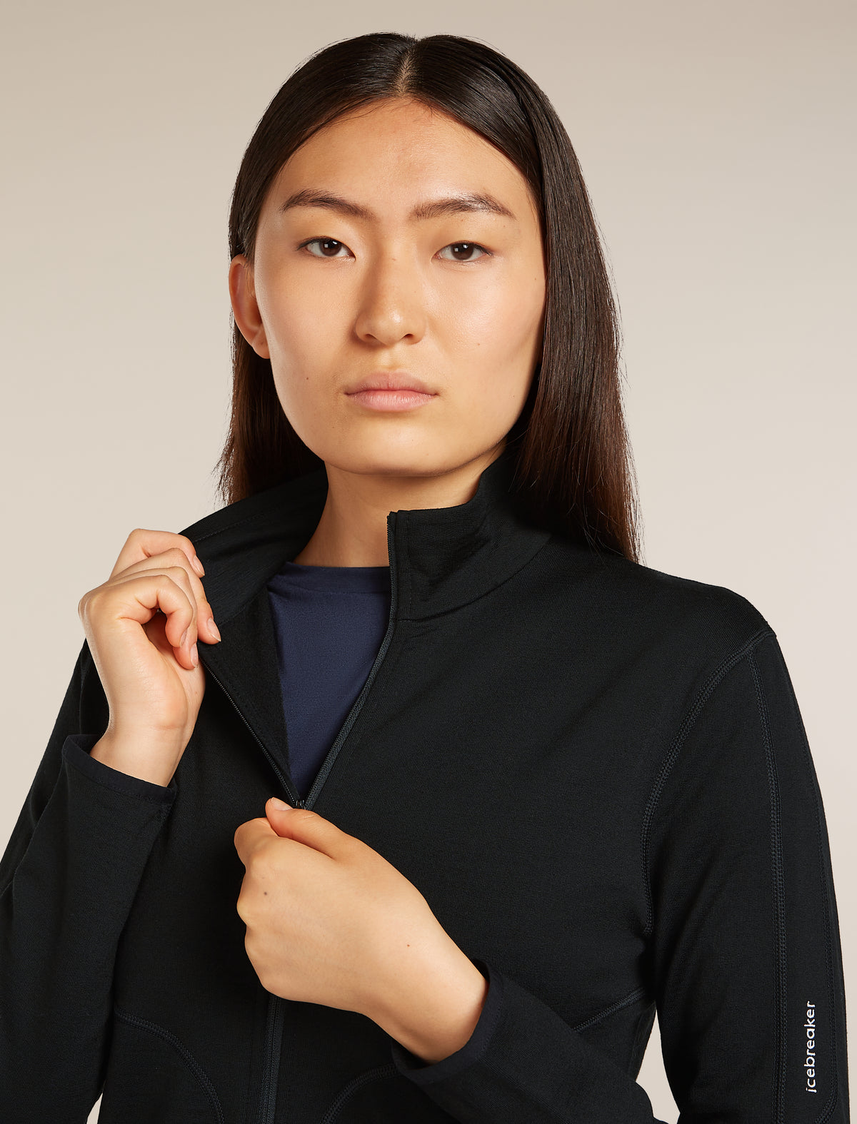 Women's 560 Elemental Zip Jacket Black - 5