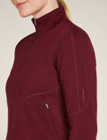 Women's Merino 560 Realfleece™ Elemental Long Sleeve Zip Port - 5