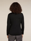 Women's 560 Elemental Zip Hoodie Black - 2