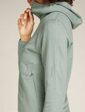 Women's Merino 560 Realfleece™ Elemental Long Sleeve Zip Hoodie Moss - 5