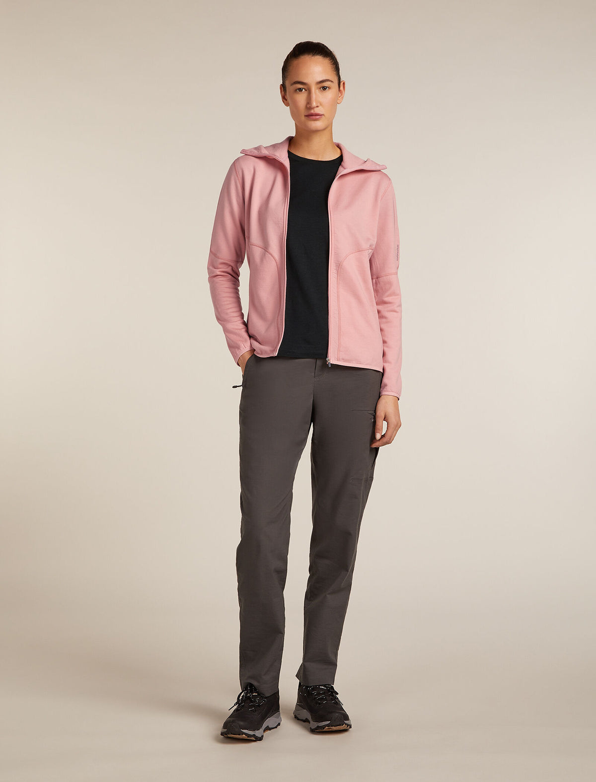 Women's 560 Elemental Zip Hoodie Blush - 3