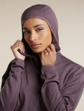 560 RealFleece™ Elemental Zip Hoodie Grey Plum - 7