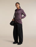 560 RealFleece™ Elemental Zip Hoodie Grey Plum - 4