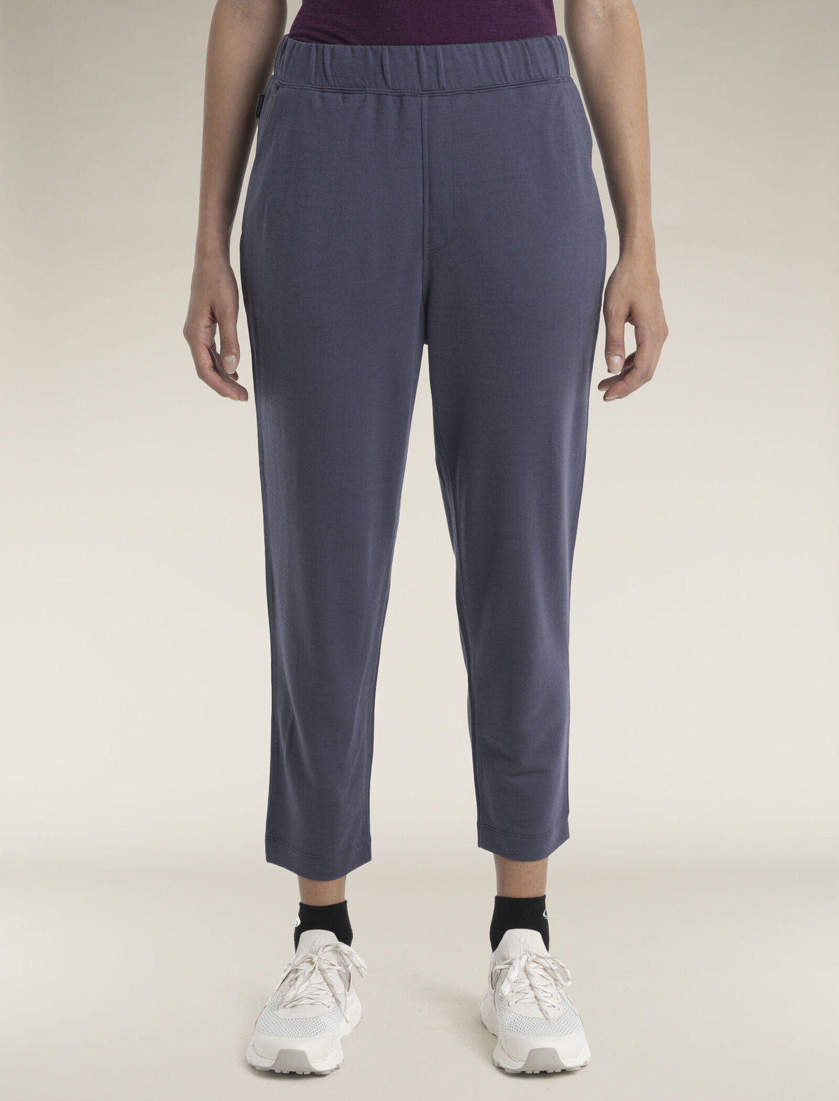 Pantaloni Capri in misto di lana merino 200 Crush Donna  - 1