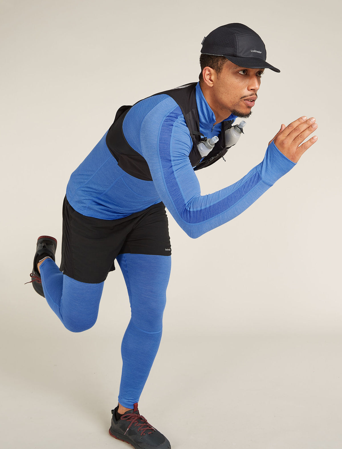 Haut isotherme à manches longues et demi-glissière 125 ZoneKnit™ en mélange de mérinos Men's  - 4