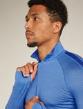 Haut isotherme à manches longues et demi-glissière 125 ZoneKnit™ en mélange de mérinos Men's  - 7