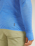 Men's Merino Blend 200 Realfleece™ Descender Long Sleeve Half Zip Top Brillant/Baja - 7