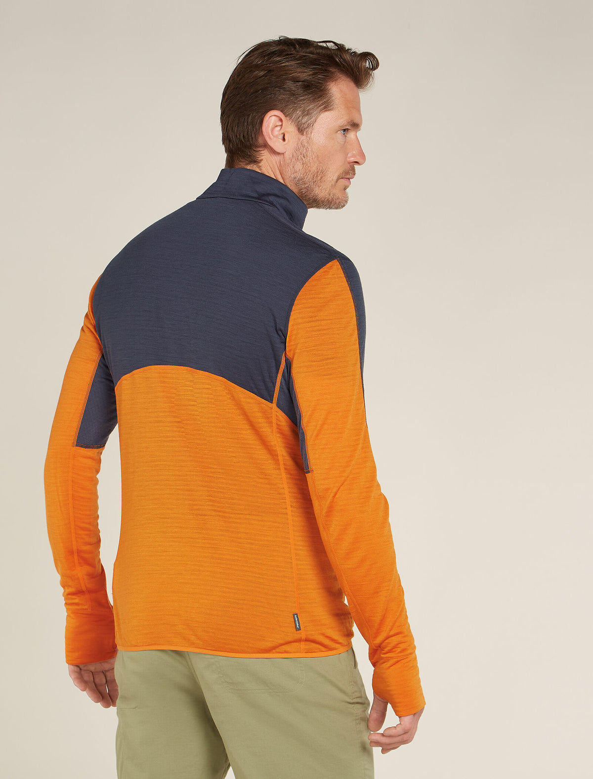 Manteau à manches longues et demi-glissière 200 RealFleece™ Descender en mélange de mérinos Men's  - 2