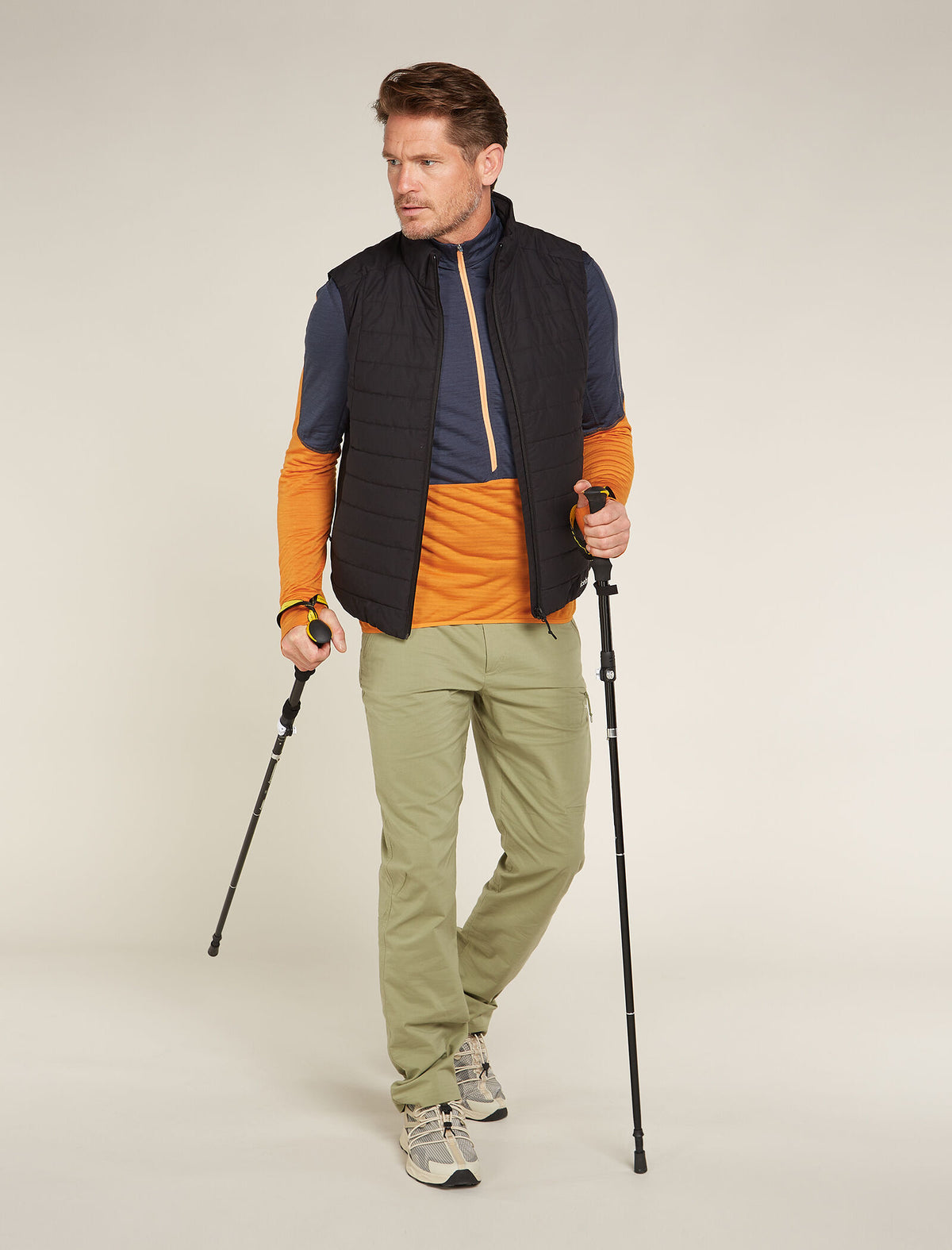 Manteau à manches longues et demi-glissière 200 RealFleece™ Descender en mélange de mérinos Men's  - 4