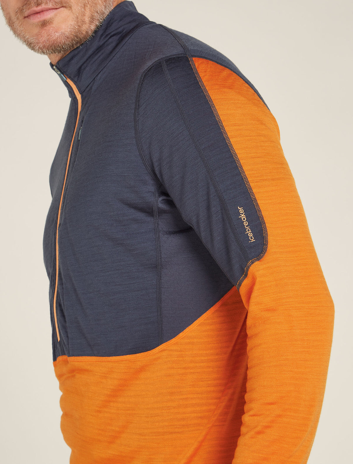 Manteau à manches longues et demi-glissière 200 RealFleece™ Descender en mélange de mérinos Men's  - 5