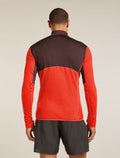 Men's 200 Descender Half Zip Java/Fervid - 2