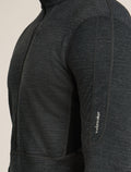 Men's 200 Descender Half Zip Jet Hthr/Black - 5