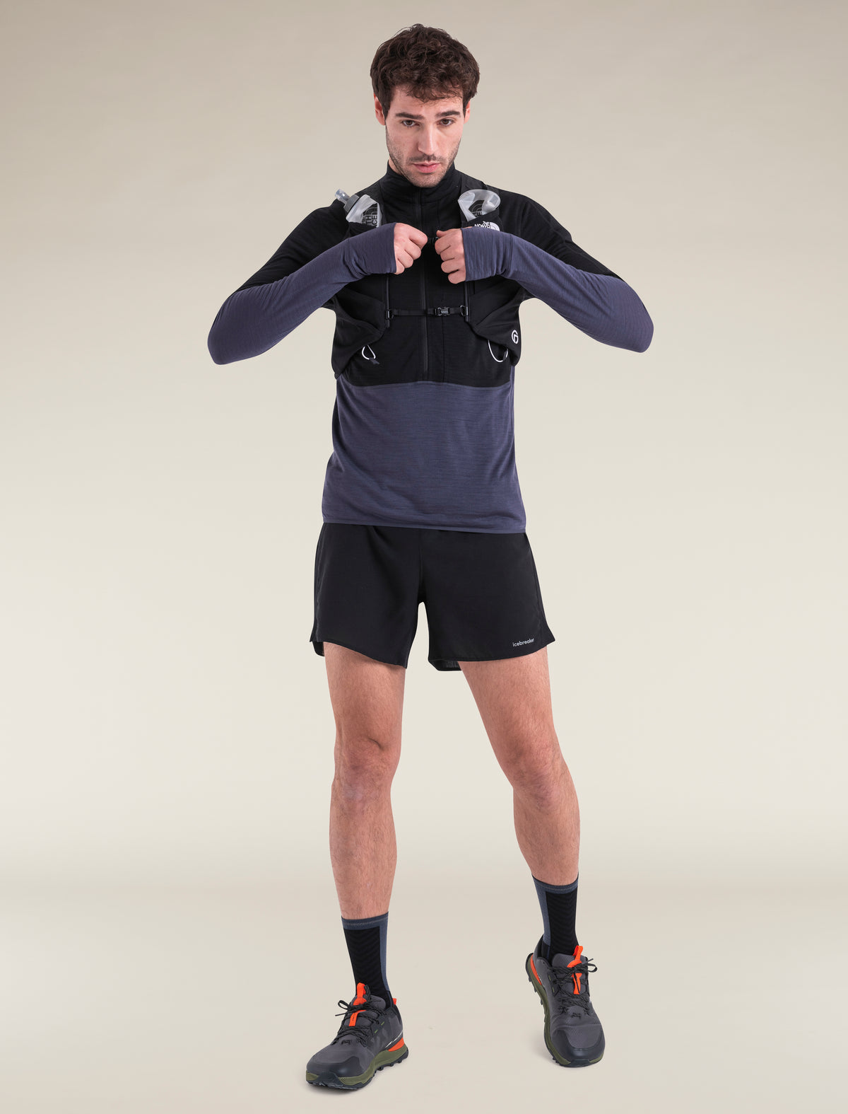 Manteau à manches longues et demi-glissière 200 RealFleece™ Descender en mélange de mérinos Men's  - 5